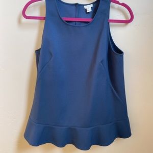 J.crew Navy Tank Top